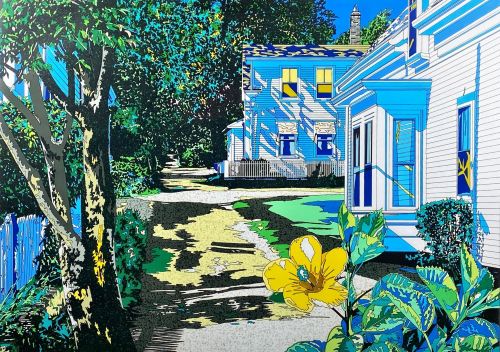 鈴木英人　「海からの帰り道」の買取画像